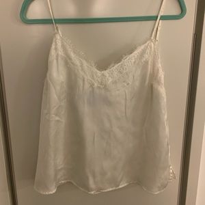 White Lace Cami - Size Medium